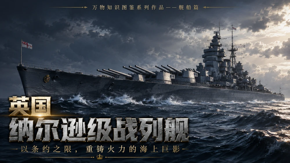 万物知识图鉴系列作品PPT——英国纳尔逊级战列舰【4K】