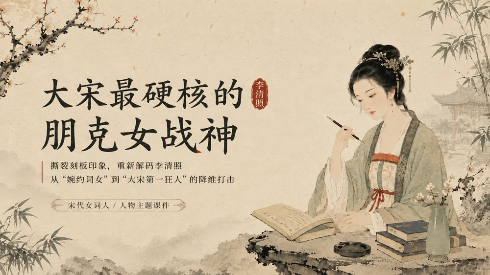李清照人物档案