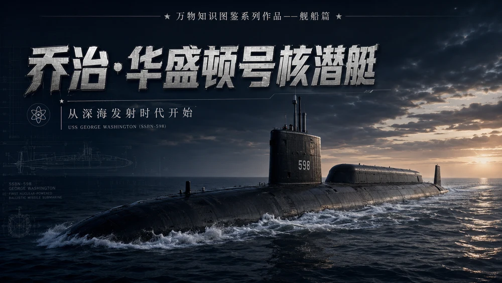 万物知识图鉴系列作品PPT——乔治·华盛顿号核潜艇【4K】