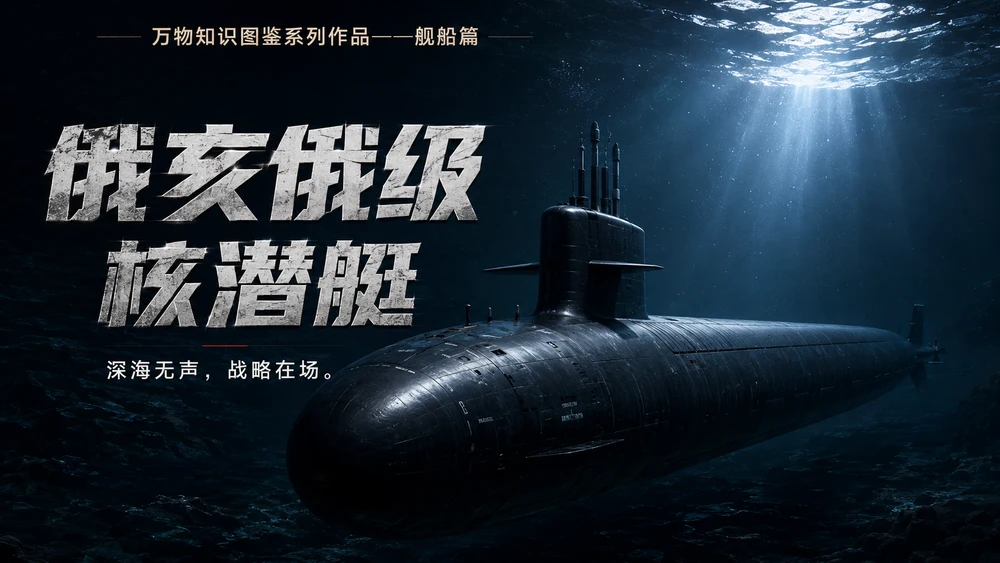 万物知识图鉴系列作品PPT——俄亥俄级核潜艇【4K】