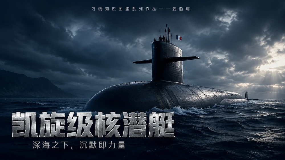 万物知识图鉴系列作品PPT——凯旋级核潜艇【4K】
