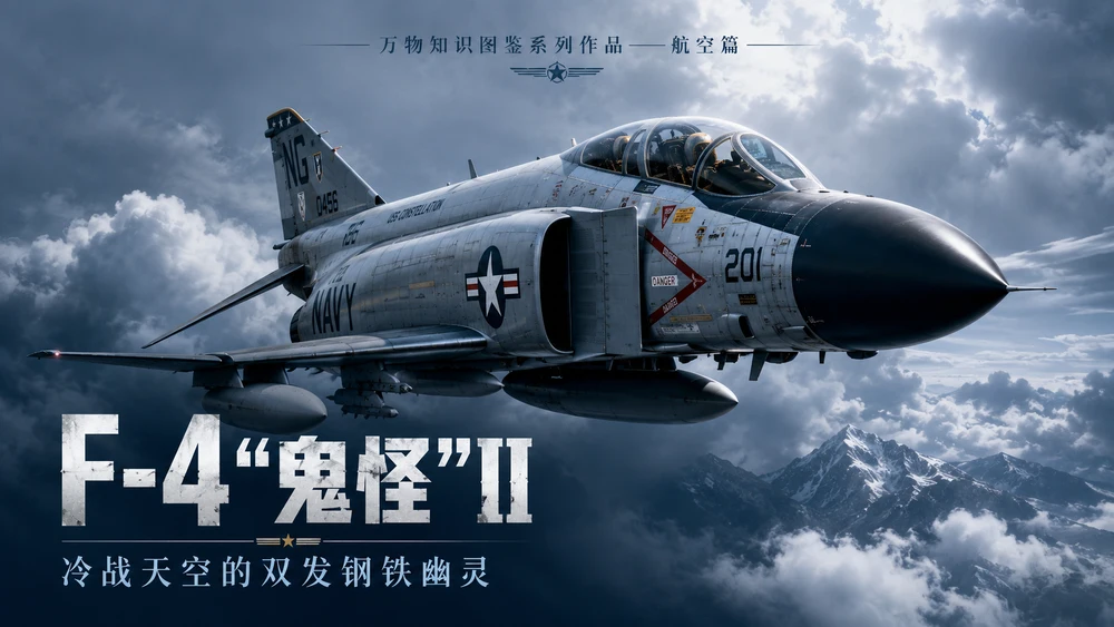 万物知识图鉴系列作品PPT——F-4“鬼怪”II【4K】