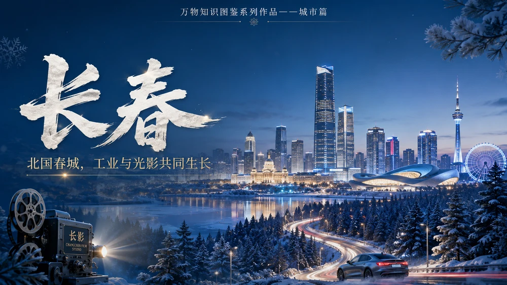 万物知识图鉴系列作品PPT——长春【4K】