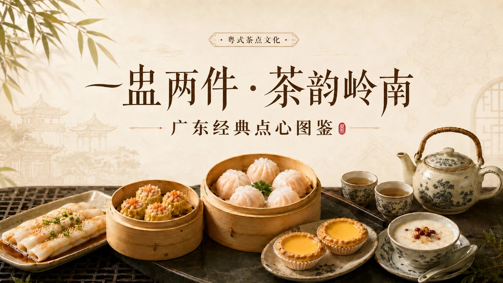 广东经典点心图鉴PPT