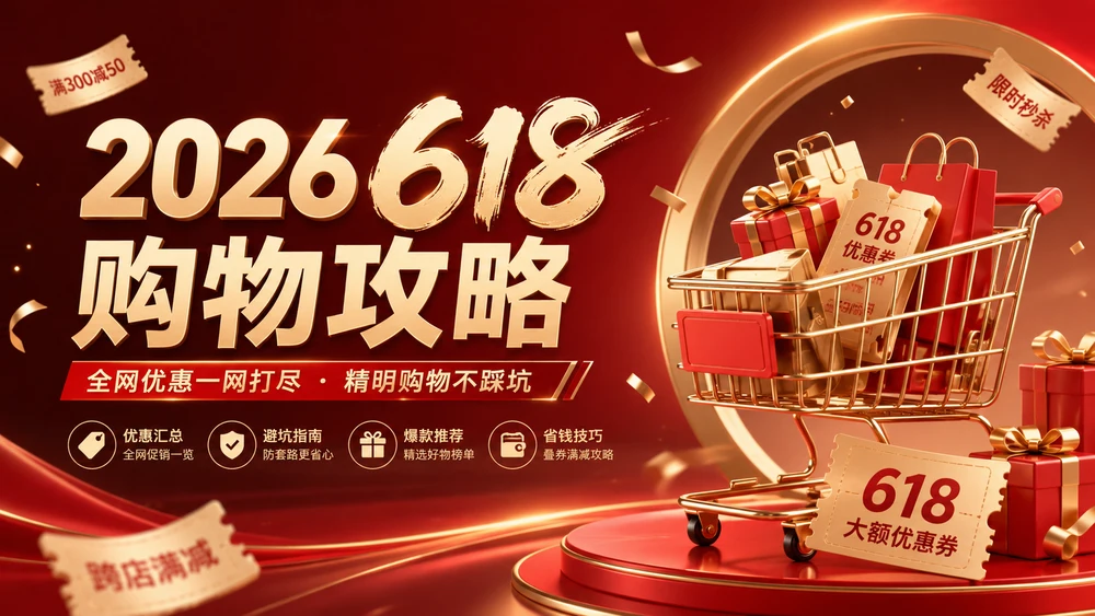 2026年618购物节的省钱策略