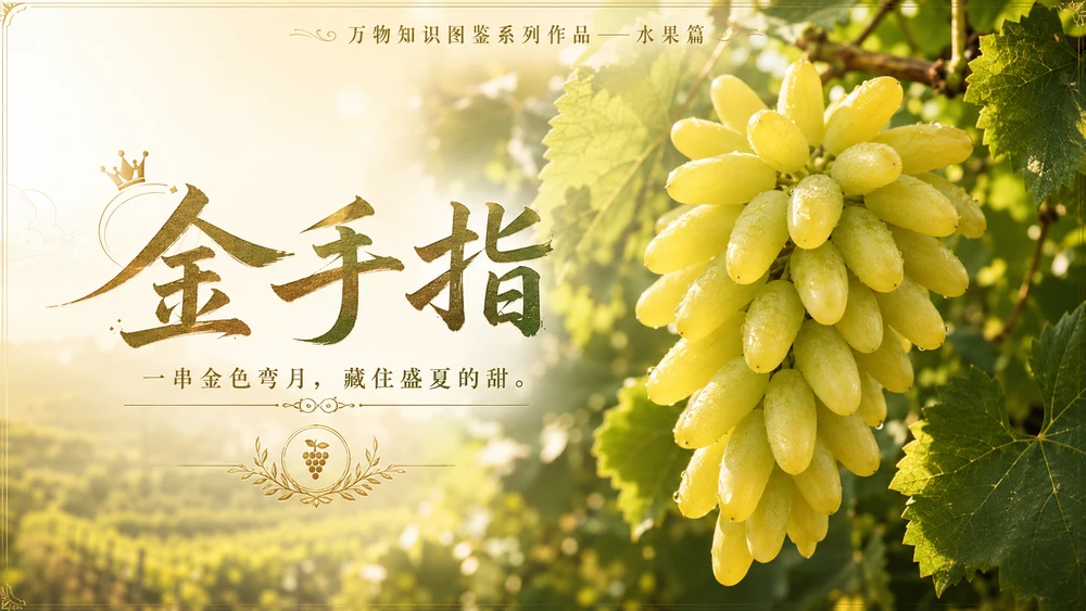万物知识图鉴系列作品PPT——金手指【4K】