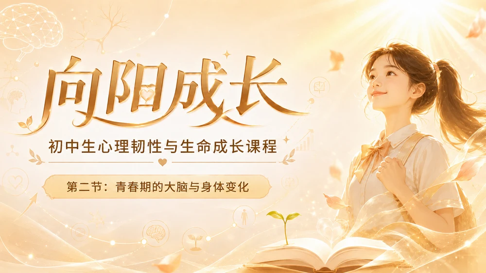 《向阳成长》初中生心理韧性与生命成长课程（第二节）