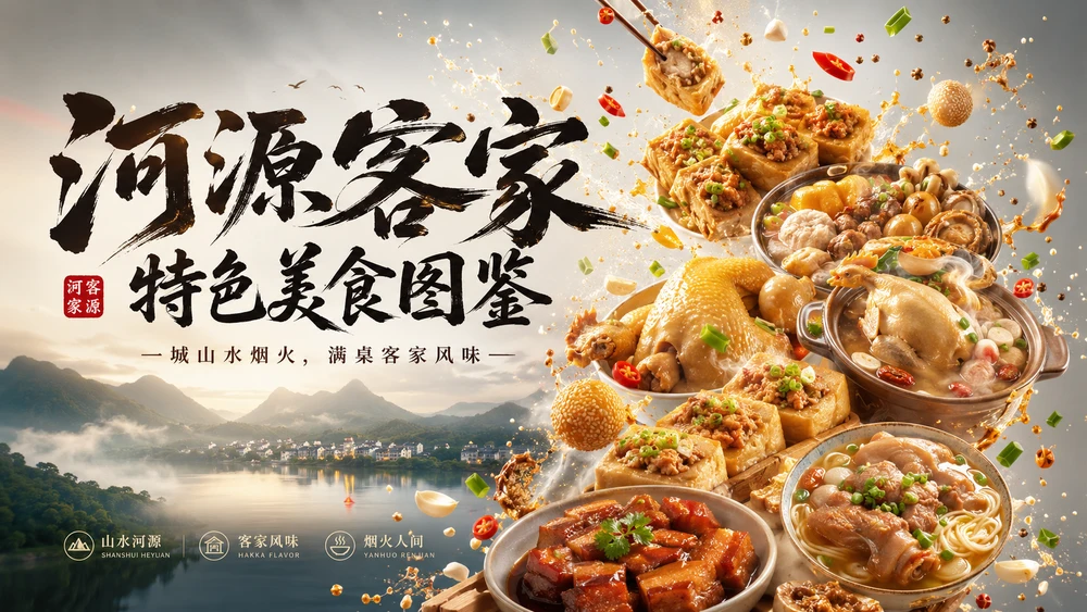 《河源客家特色美食图鉴》PPT