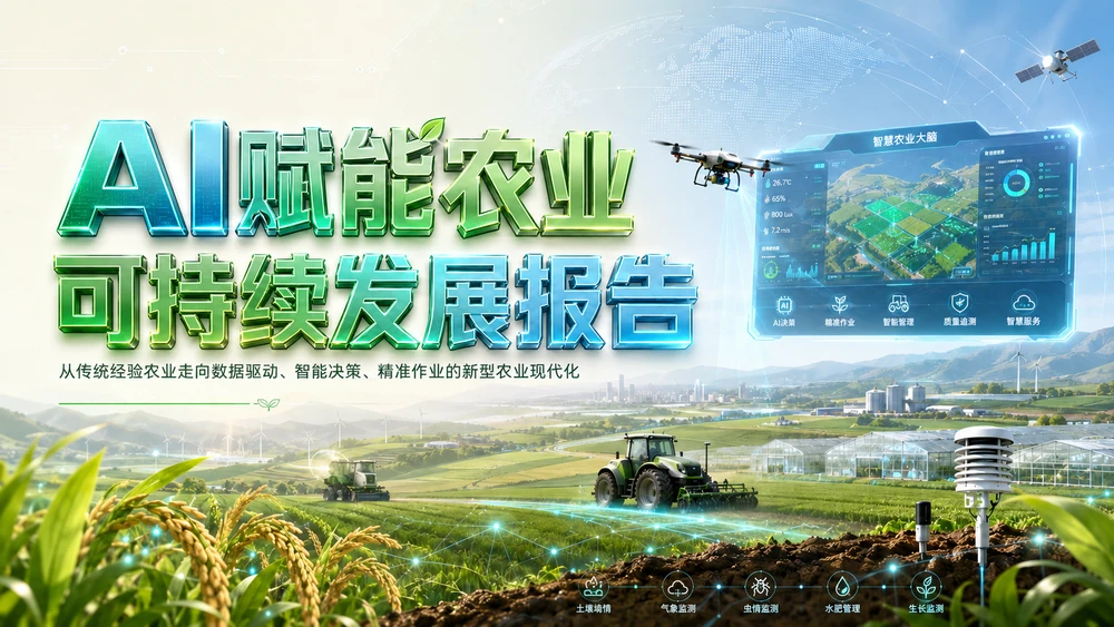 A赋能农业可持续发展报告