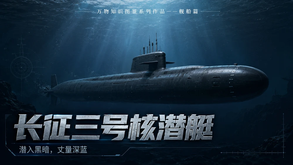 万物知识图鉴系列作品PPT——长征三号核潜艇【4K】