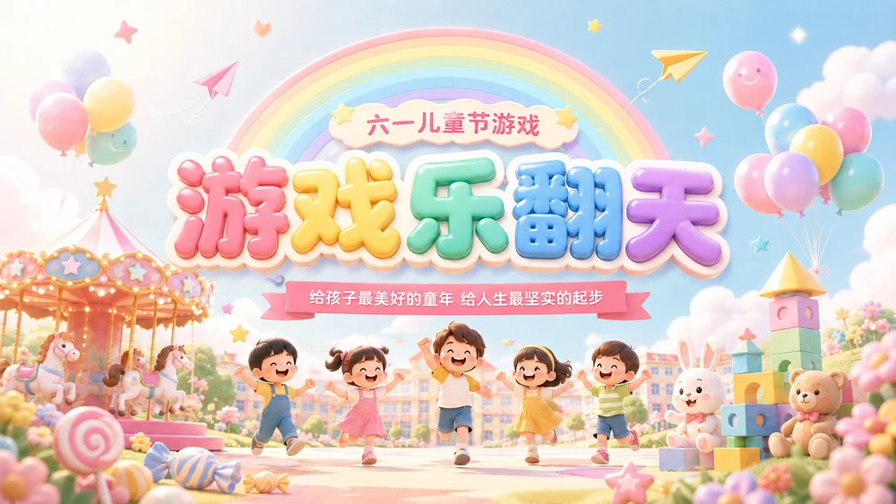 六一儿童节之游戏乐翻天