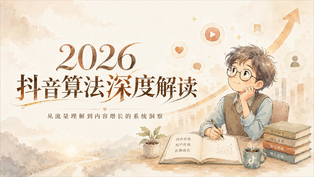 2026抖音算法深度解读