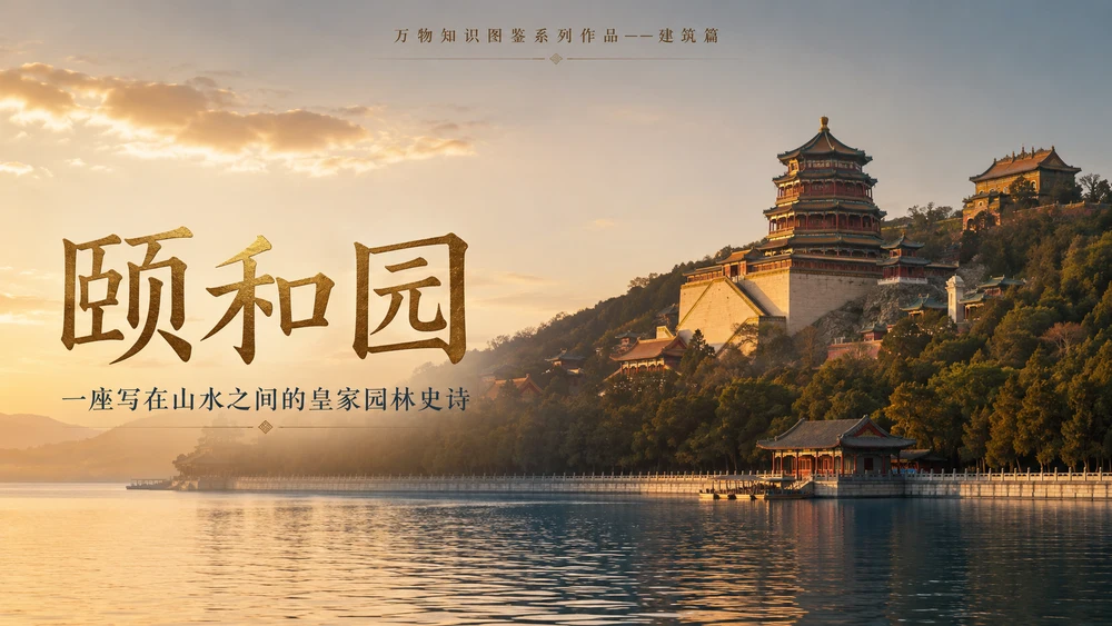 万物知识图鉴系列作品PPT——颐和园