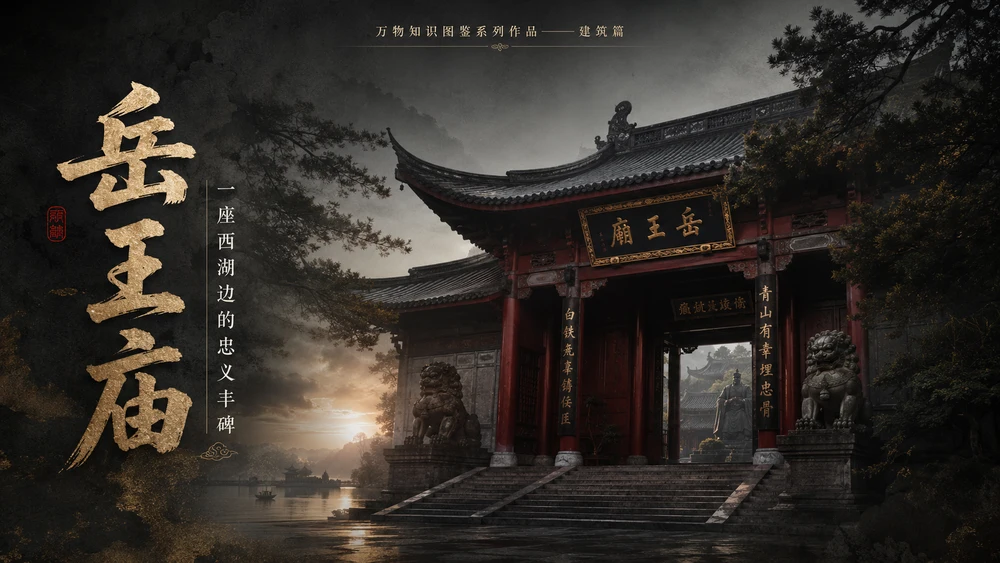 万物知识图鉴系列作品PPT——岳王庙