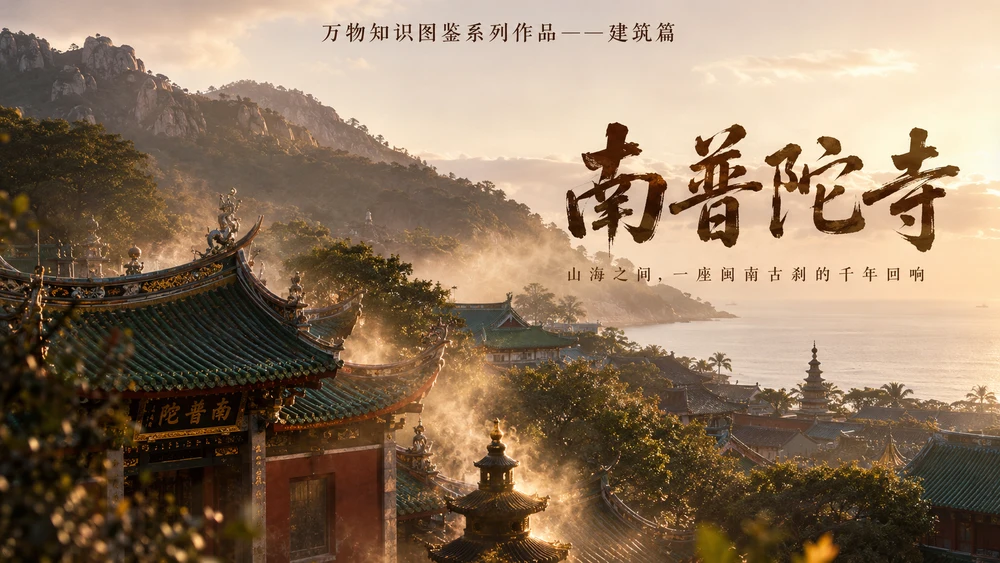 万物知识图鉴系列作品PPT——南普陀寺