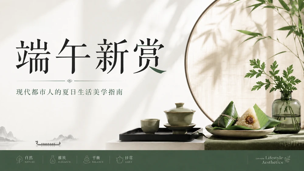 端午新赏｜现代都市人的夏日生活美学指南