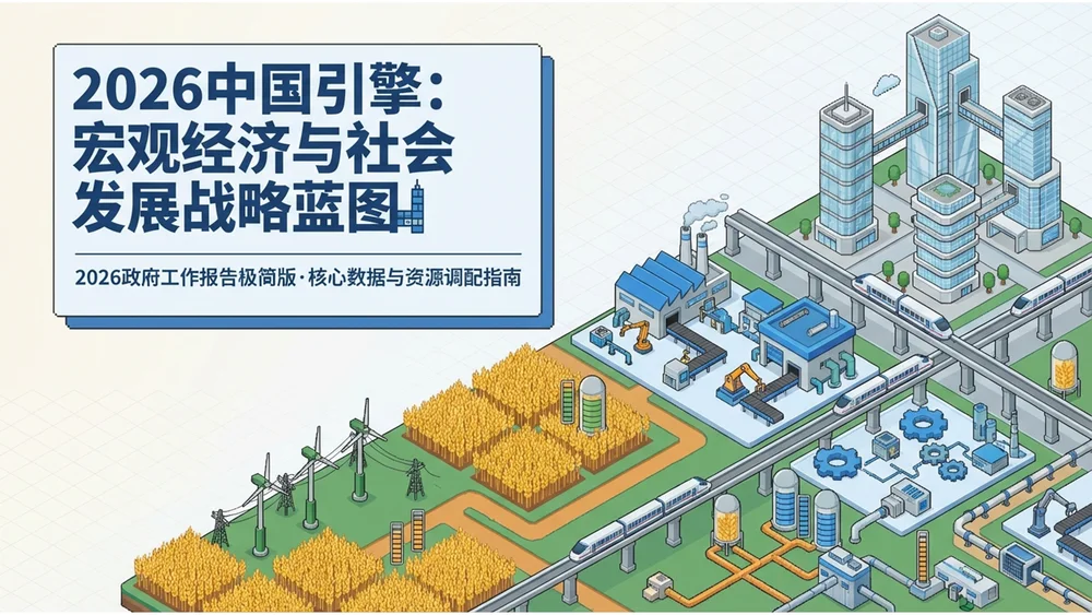 32位等轴侧风格政府工作报告PPT