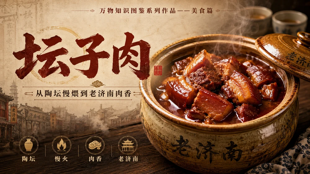 万物知识图鉴系列作品PPT——坛子肉