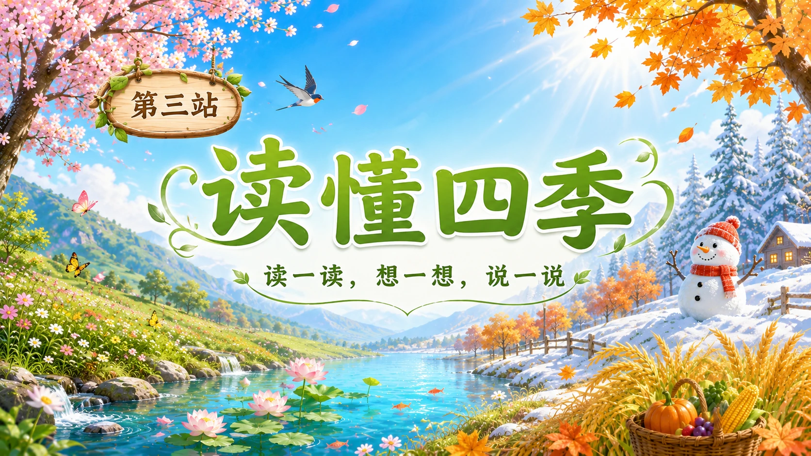 小学语文课件《四季》 - 预览图14