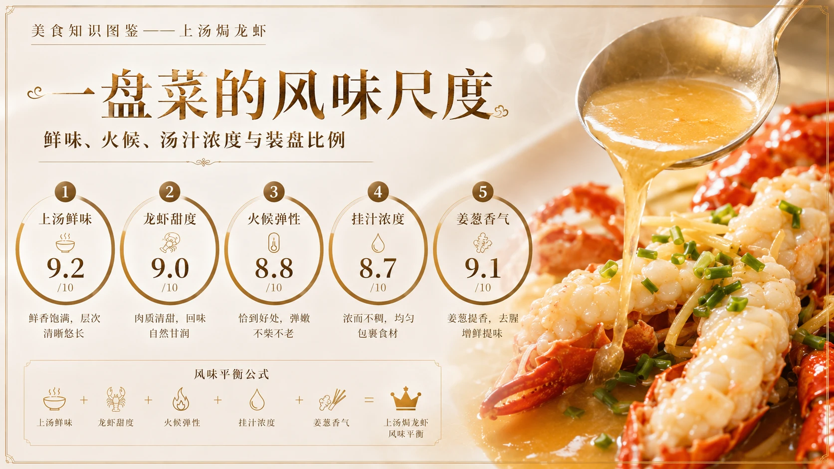 万物知识图鉴系列作品PPT——上汤焗龙虾 - 预览图4