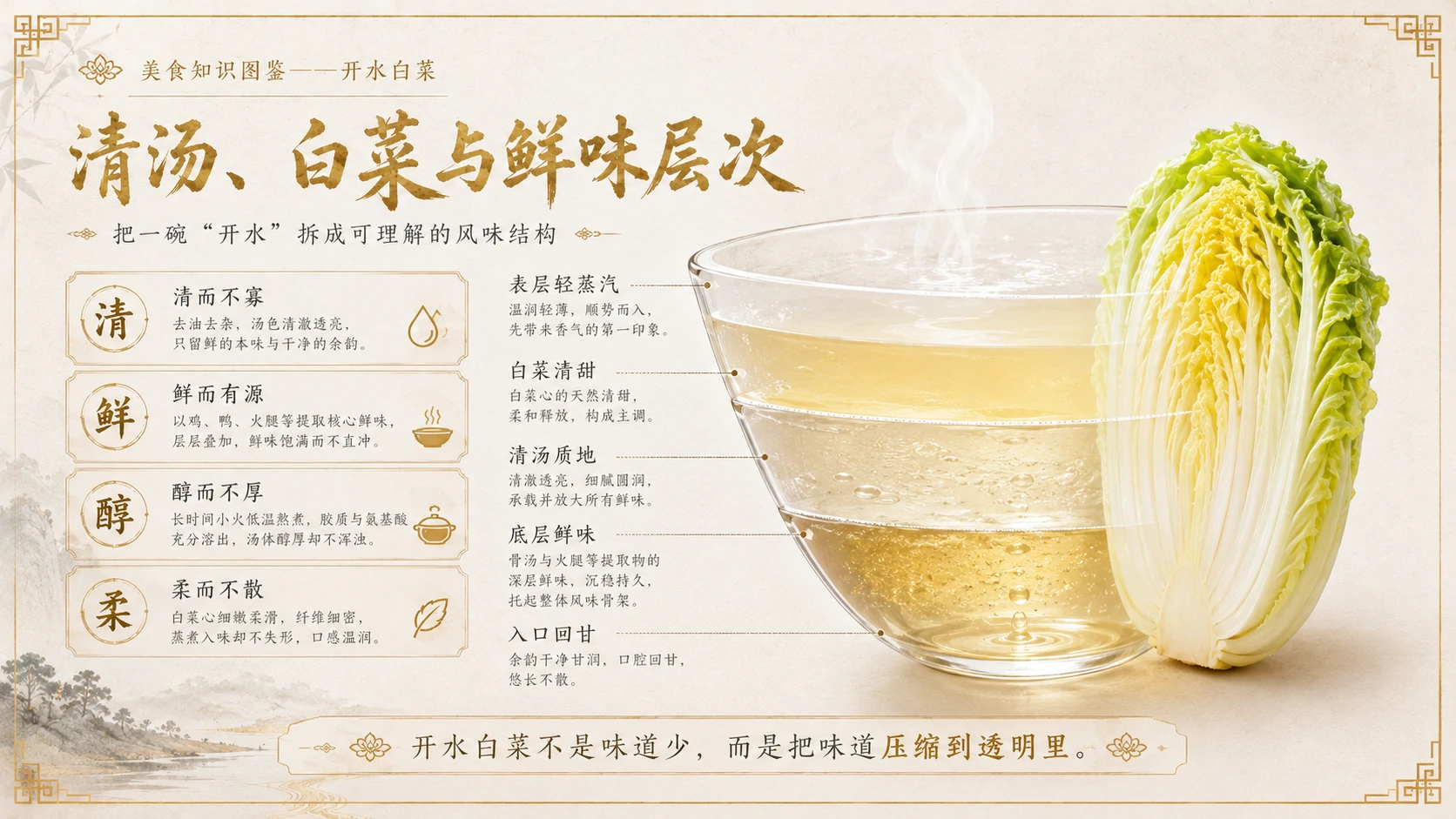 万物知识图鉴系列作品PPT——开水白菜 - 预览图5