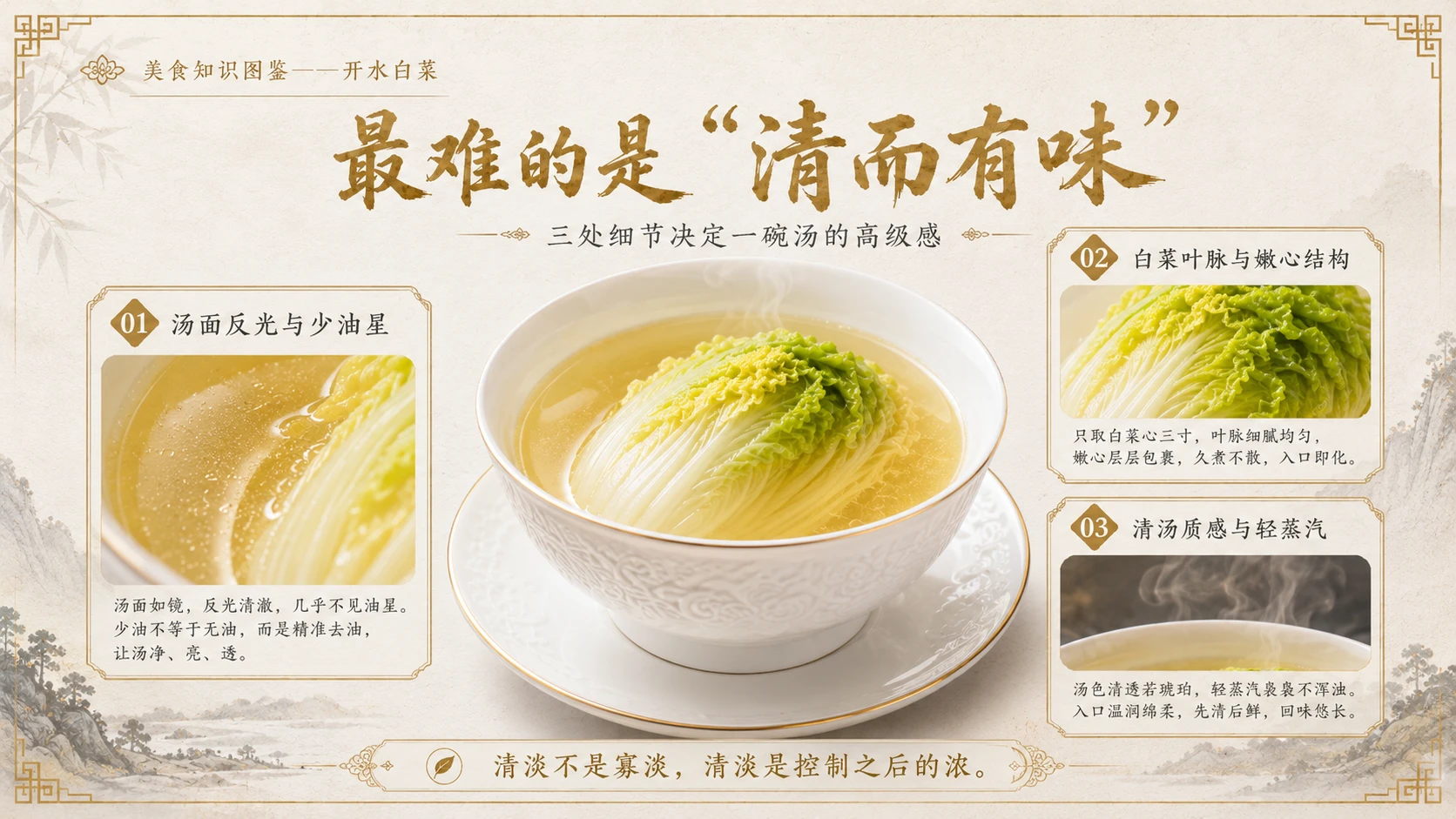 万物知识图鉴系列作品PPT——开水白菜 - 预览图7