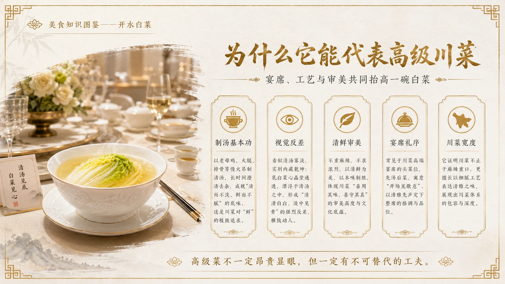 万物知识图鉴系列作品PPT——开水白菜 - 预览图9