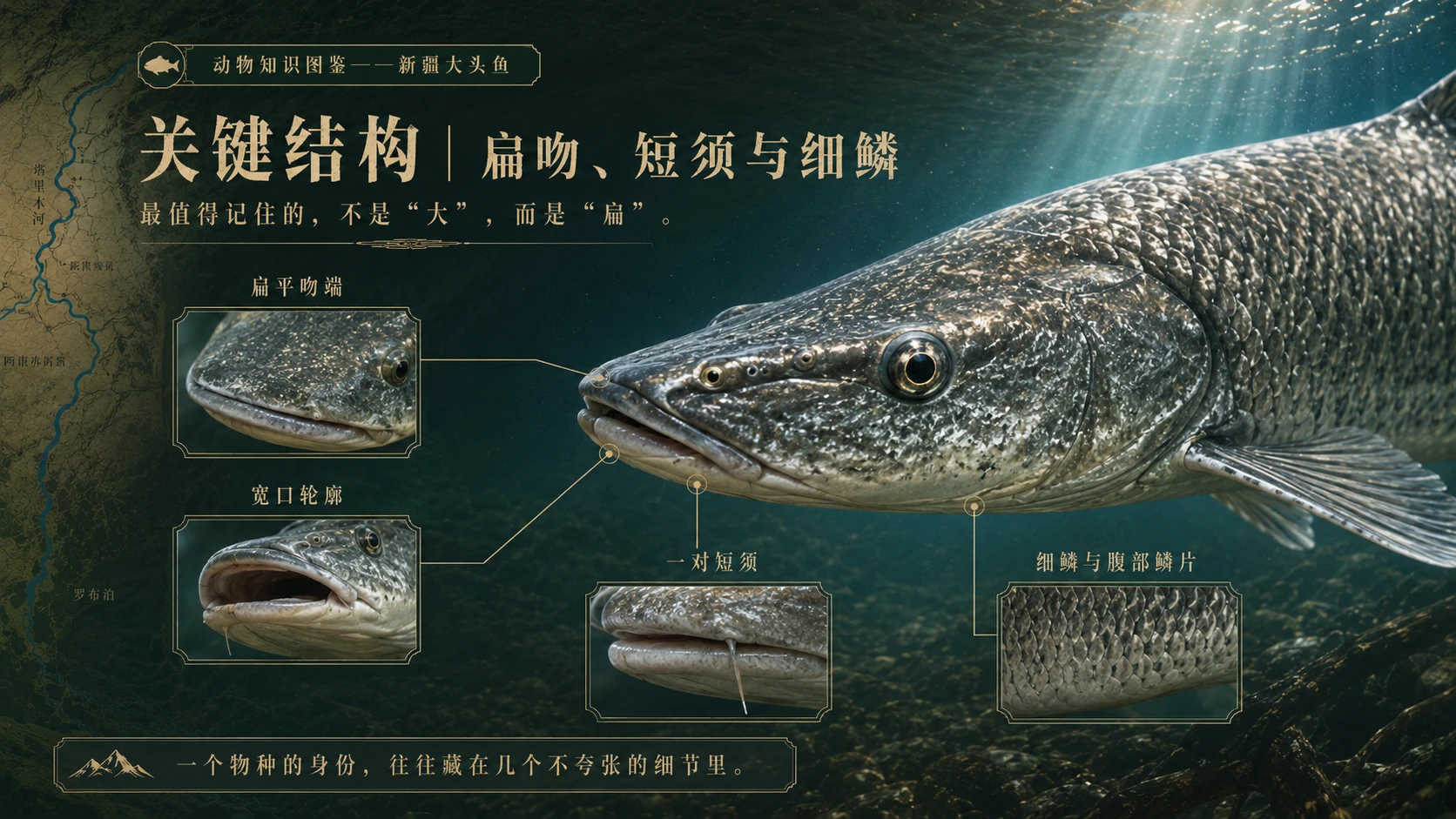 万物知识图鉴系列作品PPT——新疆大头鱼 - 预览图7