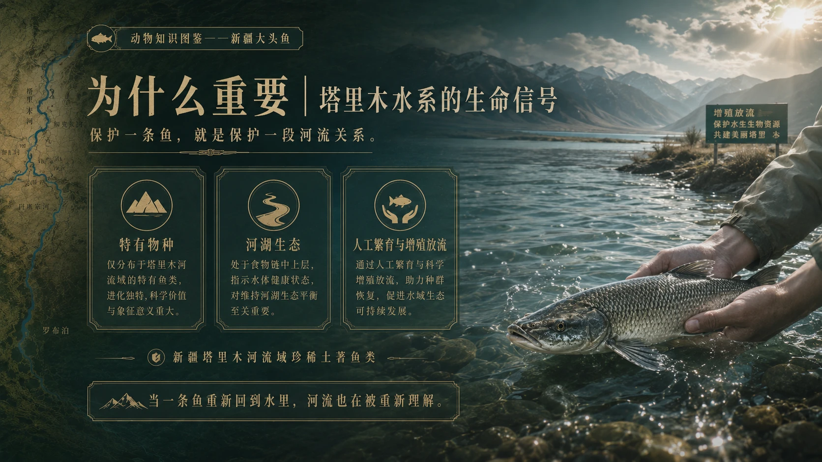 万物知识图鉴系列作品PPT——新疆大头鱼 - 预览图9