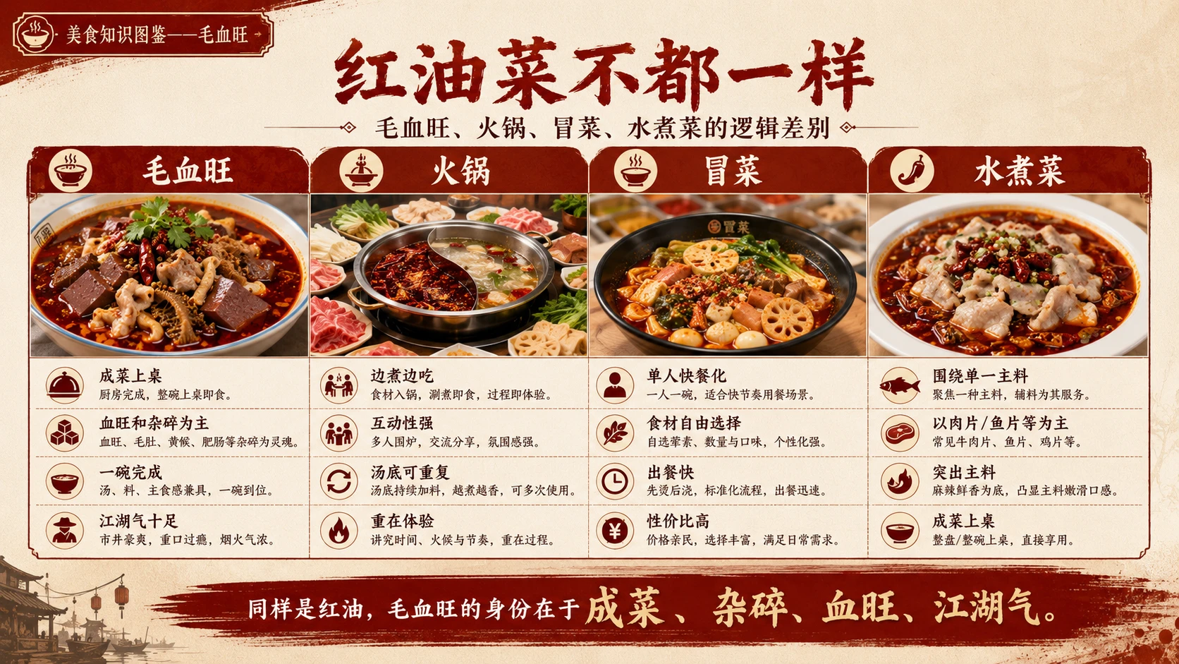 万物知识图鉴系列作品PPT——毛血旺 - 预览图8