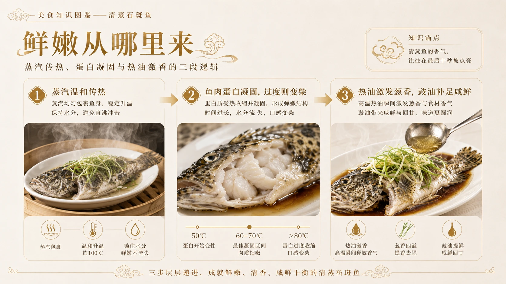 万物知识图鉴系列作品PPT——清蒸石斑鱼 - 预览图6