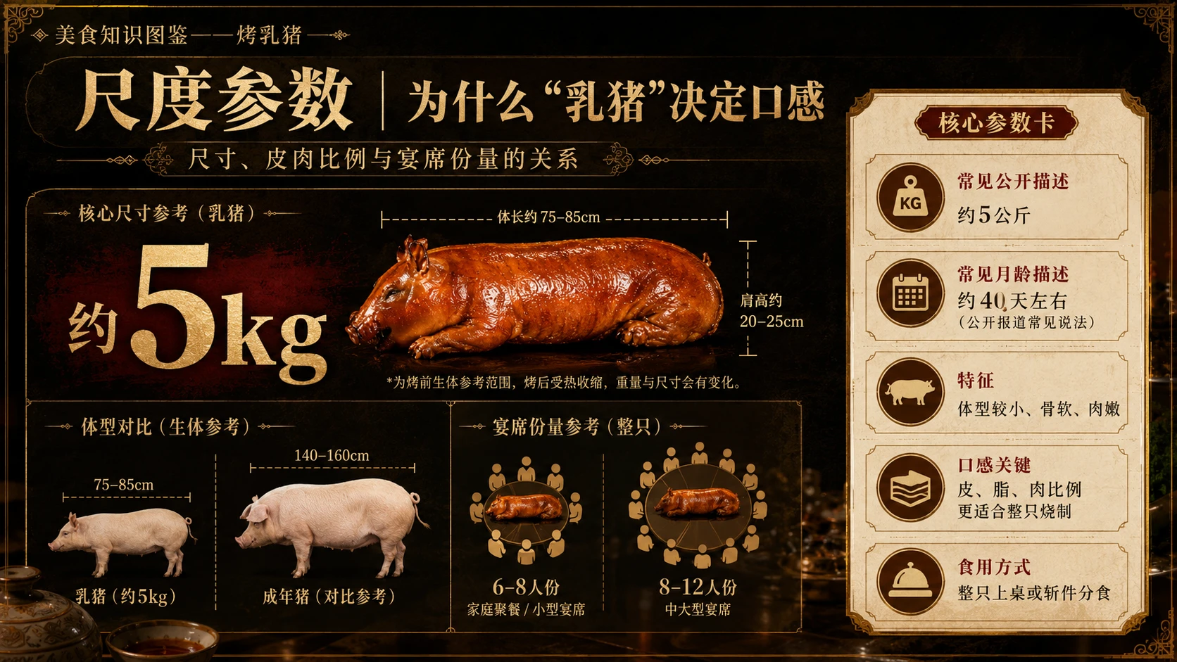 万物知识图鉴系列作品PPT——烤乳猪 - 预览图4