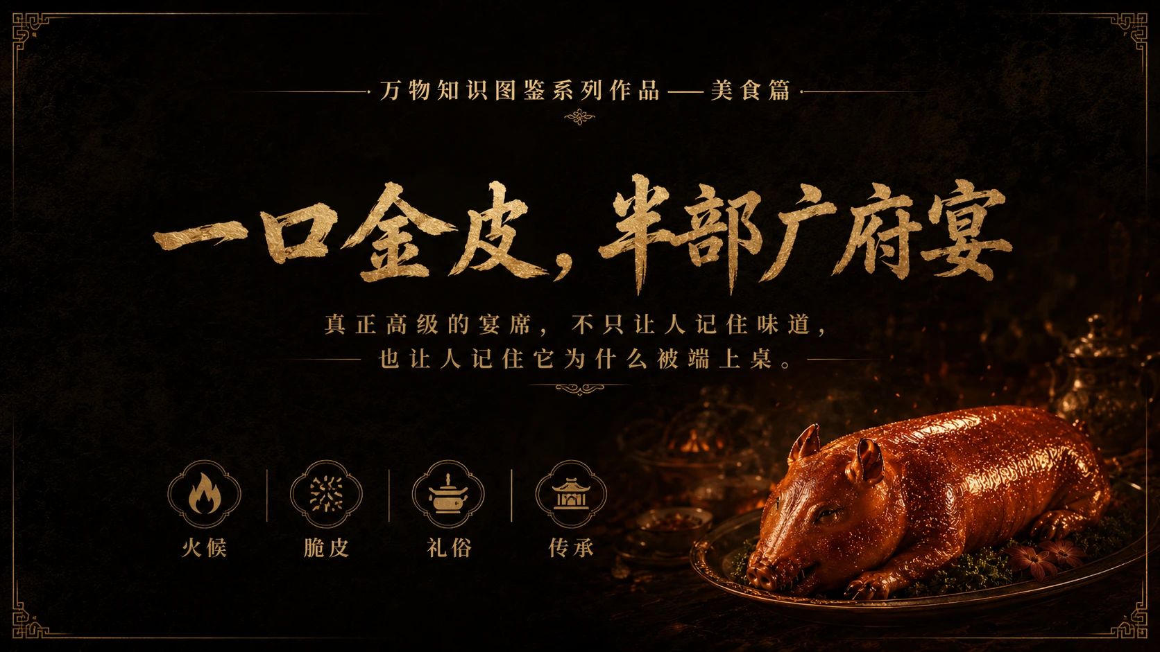 万物知识图鉴系列作品PPT——烤乳猪 - 预览图10
