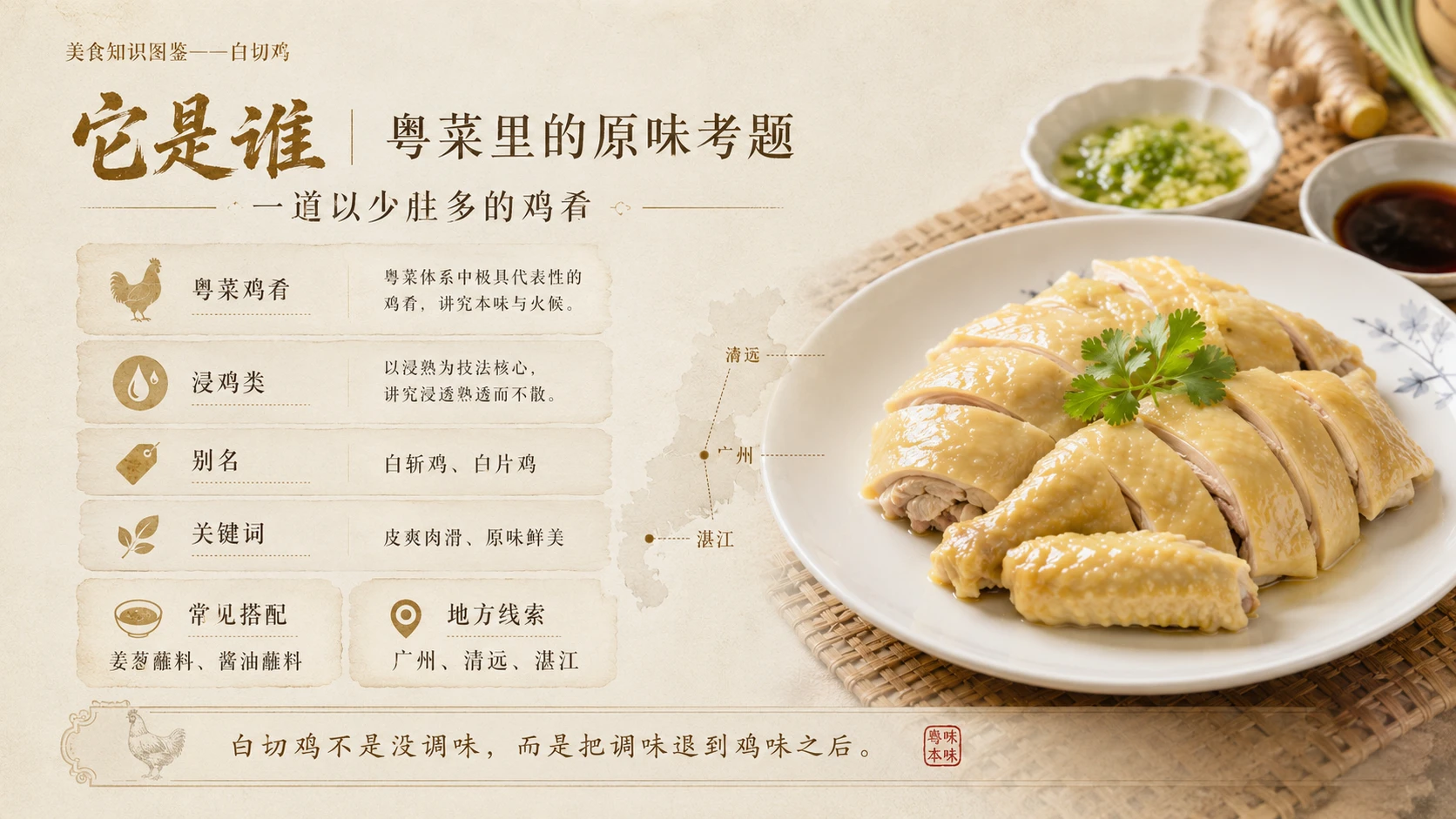 万物知识图鉴系列作品PPT——白切鸡 - 预览图2