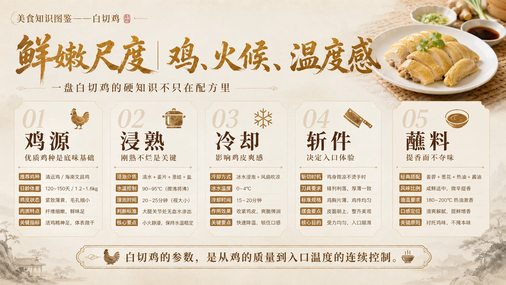 万物知识图鉴系列作品PPT——白切鸡 - 预览图4
