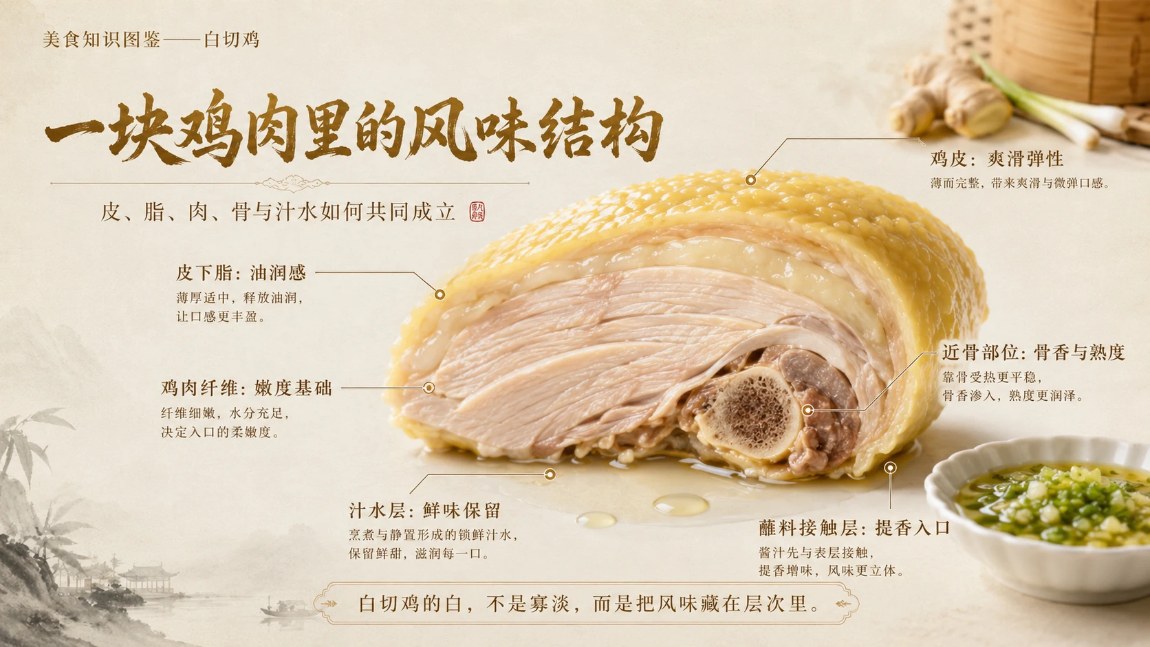 万物知识图鉴系列作品PPT——白切鸡 - 预览图5