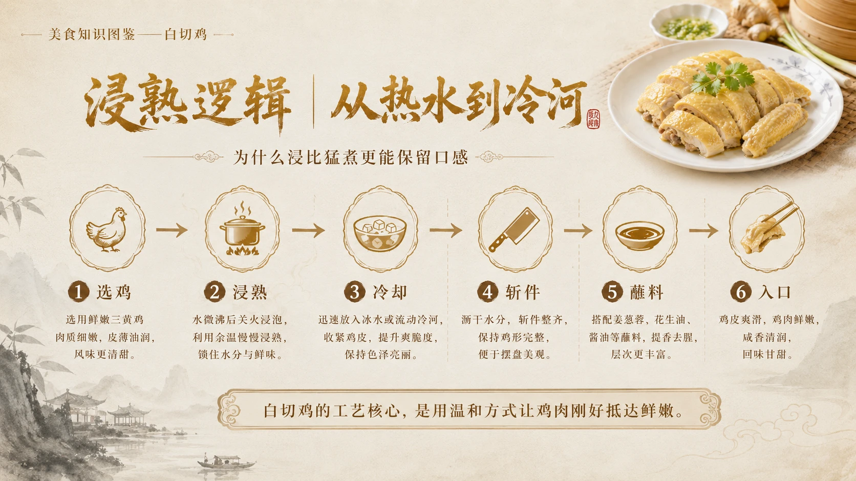 万物知识图鉴系列作品PPT——白切鸡 - 预览图6