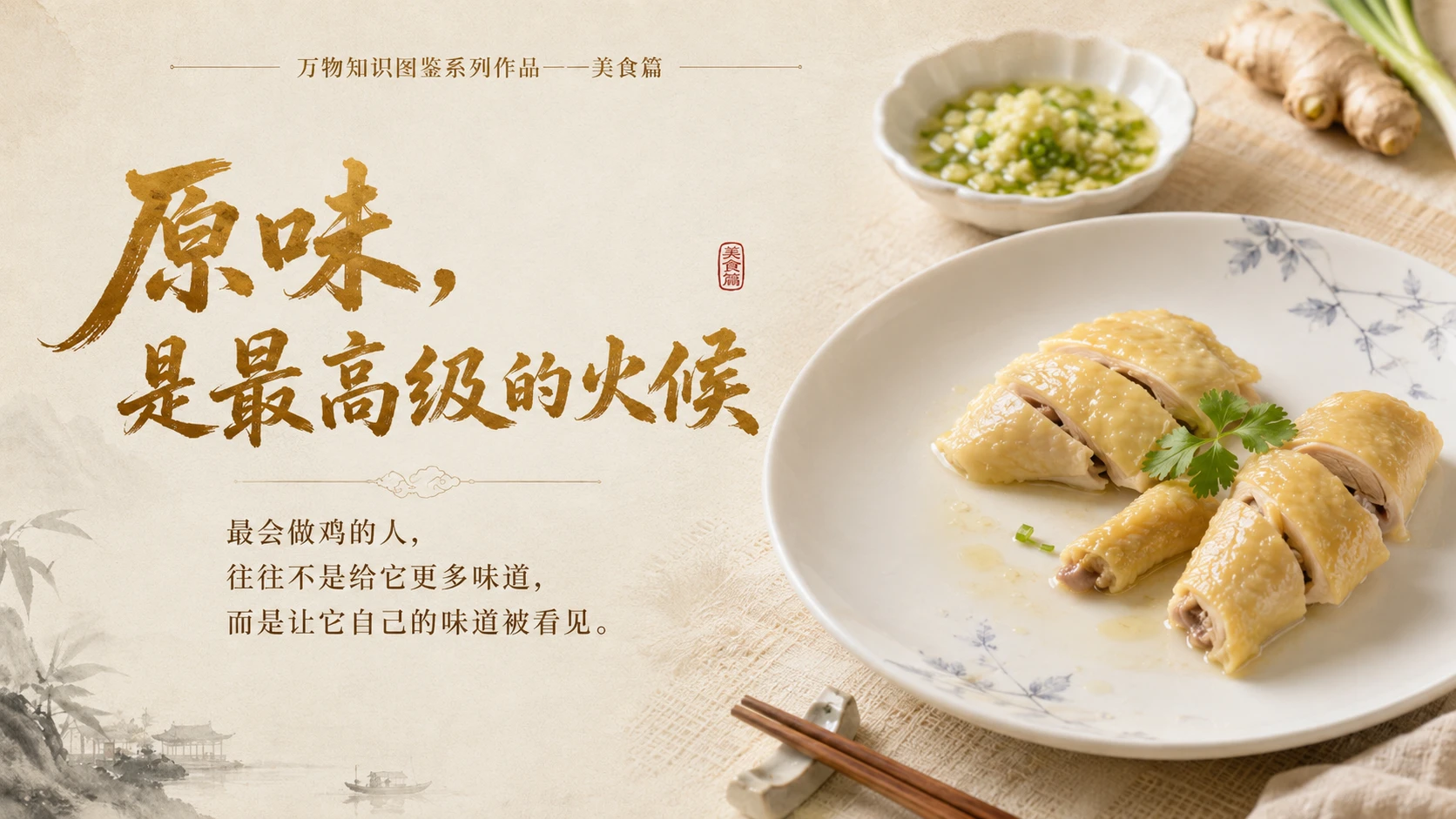 万物知识图鉴系列作品PPT——白切鸡 - 预览图10