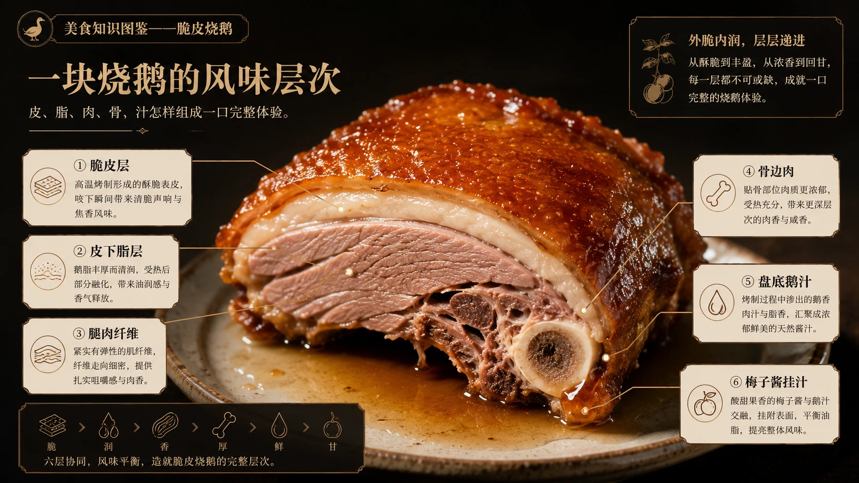 万物知识图鉴系列作品PPT——脆皮烧鹅 - 预览图5
