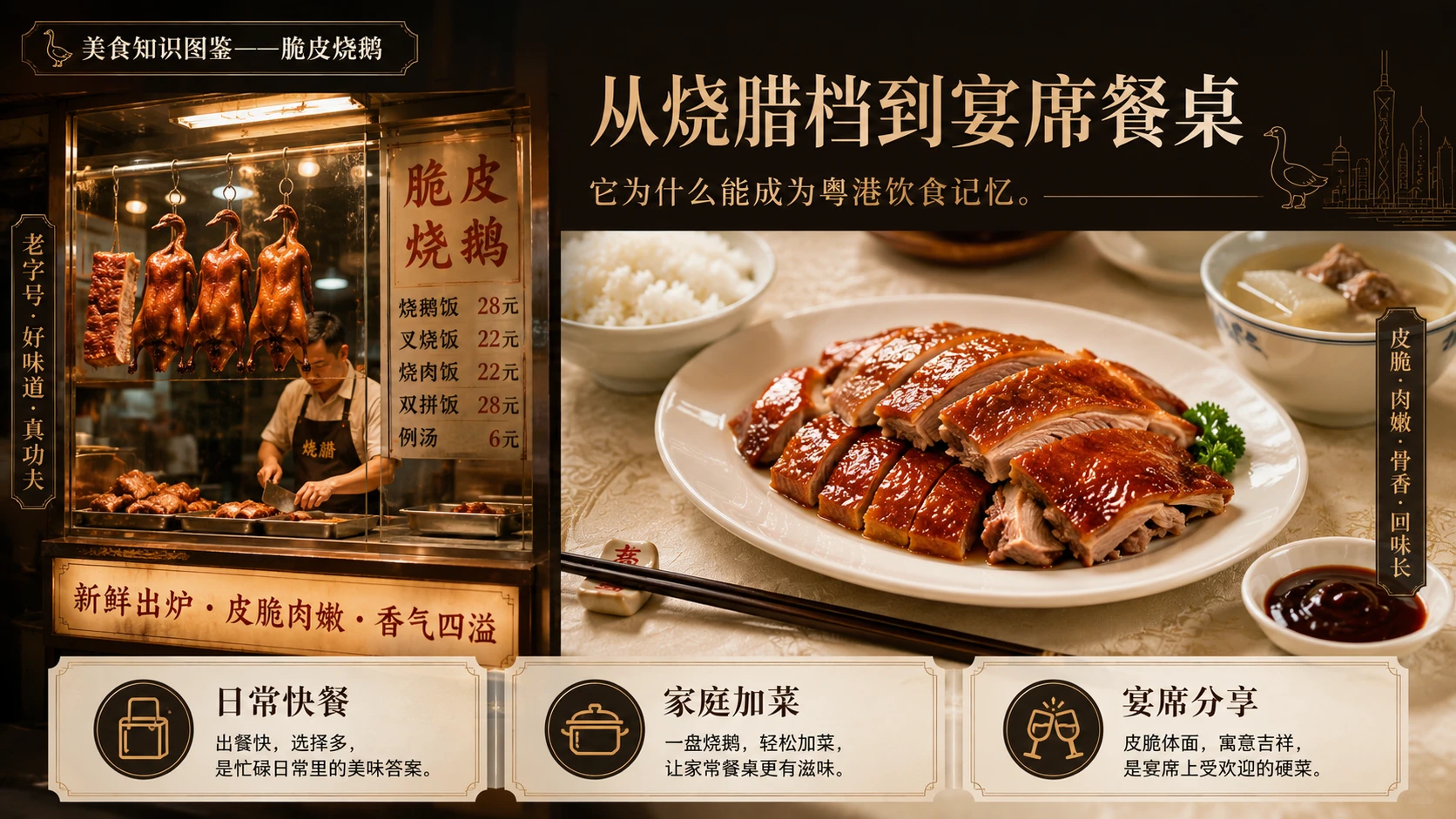 万物知识图鉴系列作品PPT——脆皮烧鹅 - 预览图9