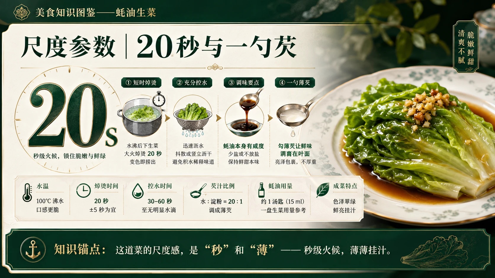万物知识图鉴系列作品PPT——蚝油生菜 - 预览图4