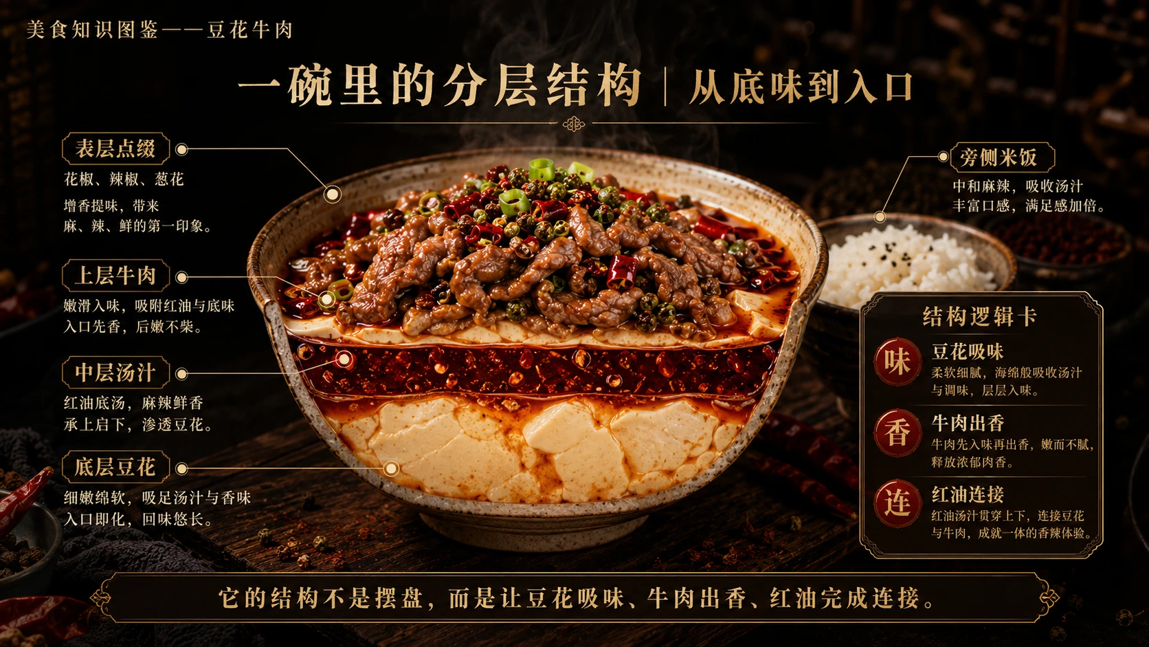 万物知识图鉴系列作品PPT——豆花牛肉 - 预览图5