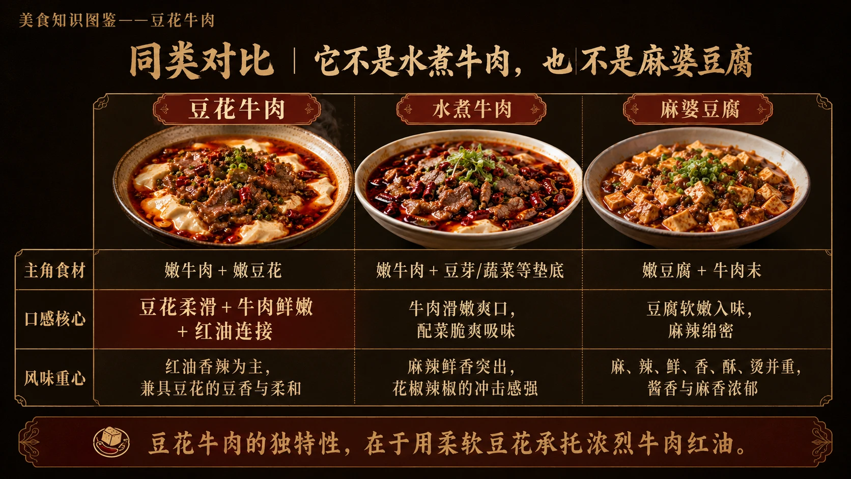 万物知识图鉴系列作品PPT——豆花牛肉 - 预览图8