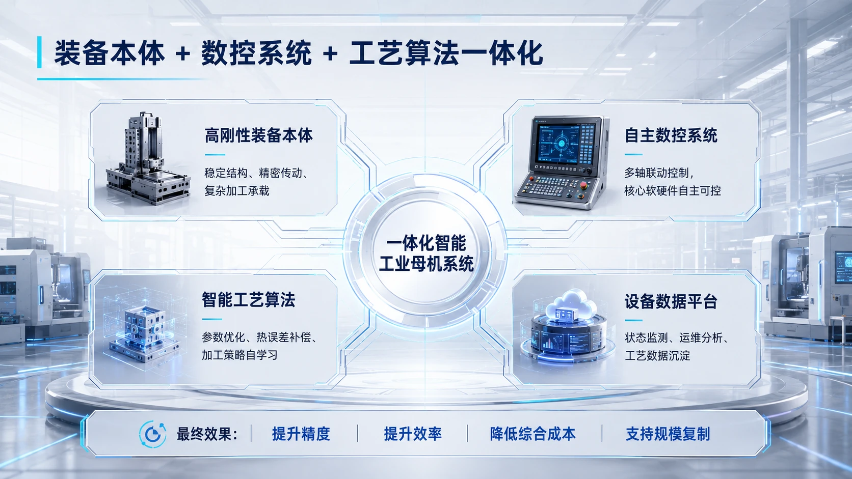 中国创新创业大赛路演PPT：国产高精度智能工业母机系统 - 预览图5