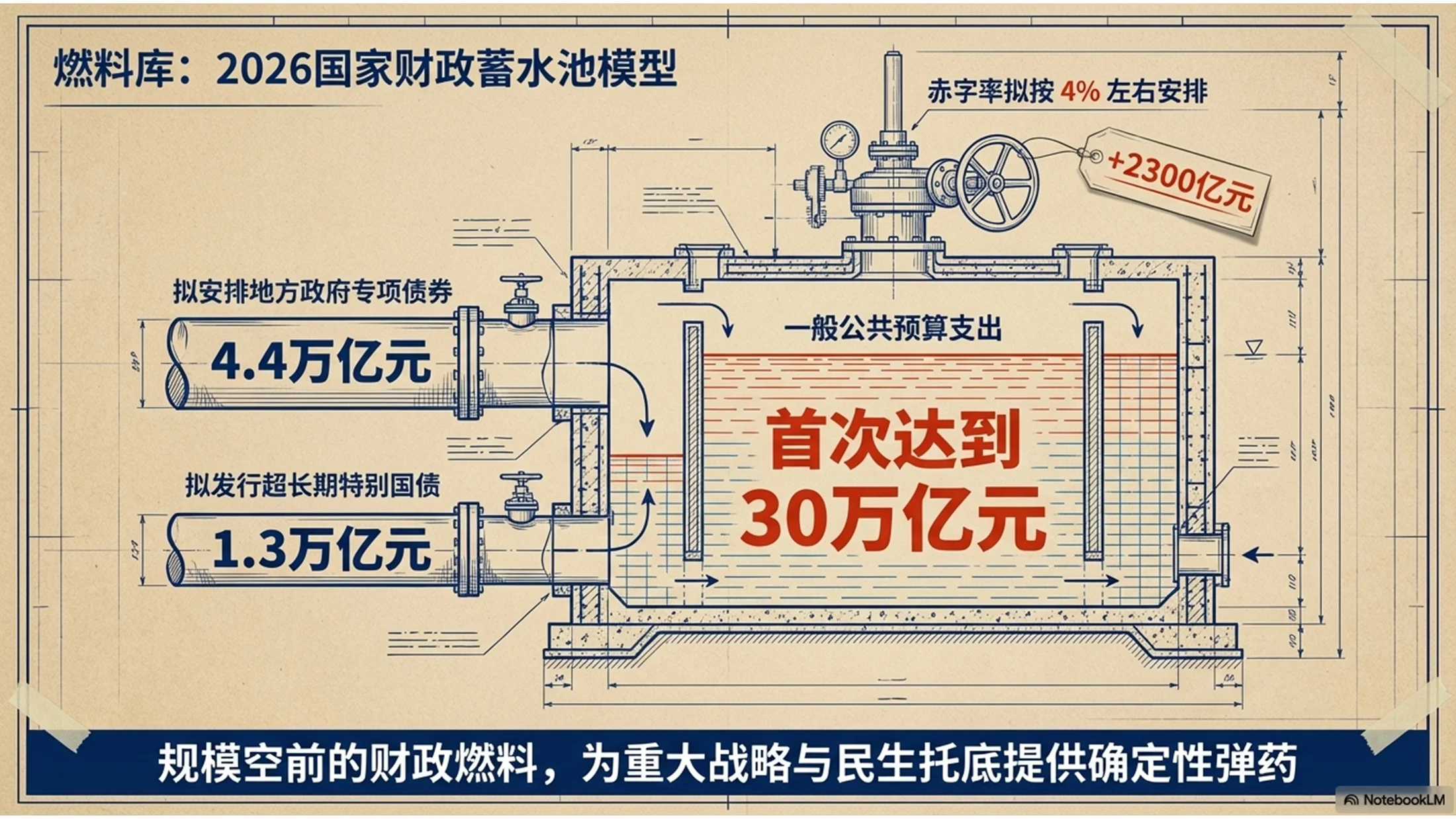 牛皮纸纹理风格政府工作报告PPT - 预览图4