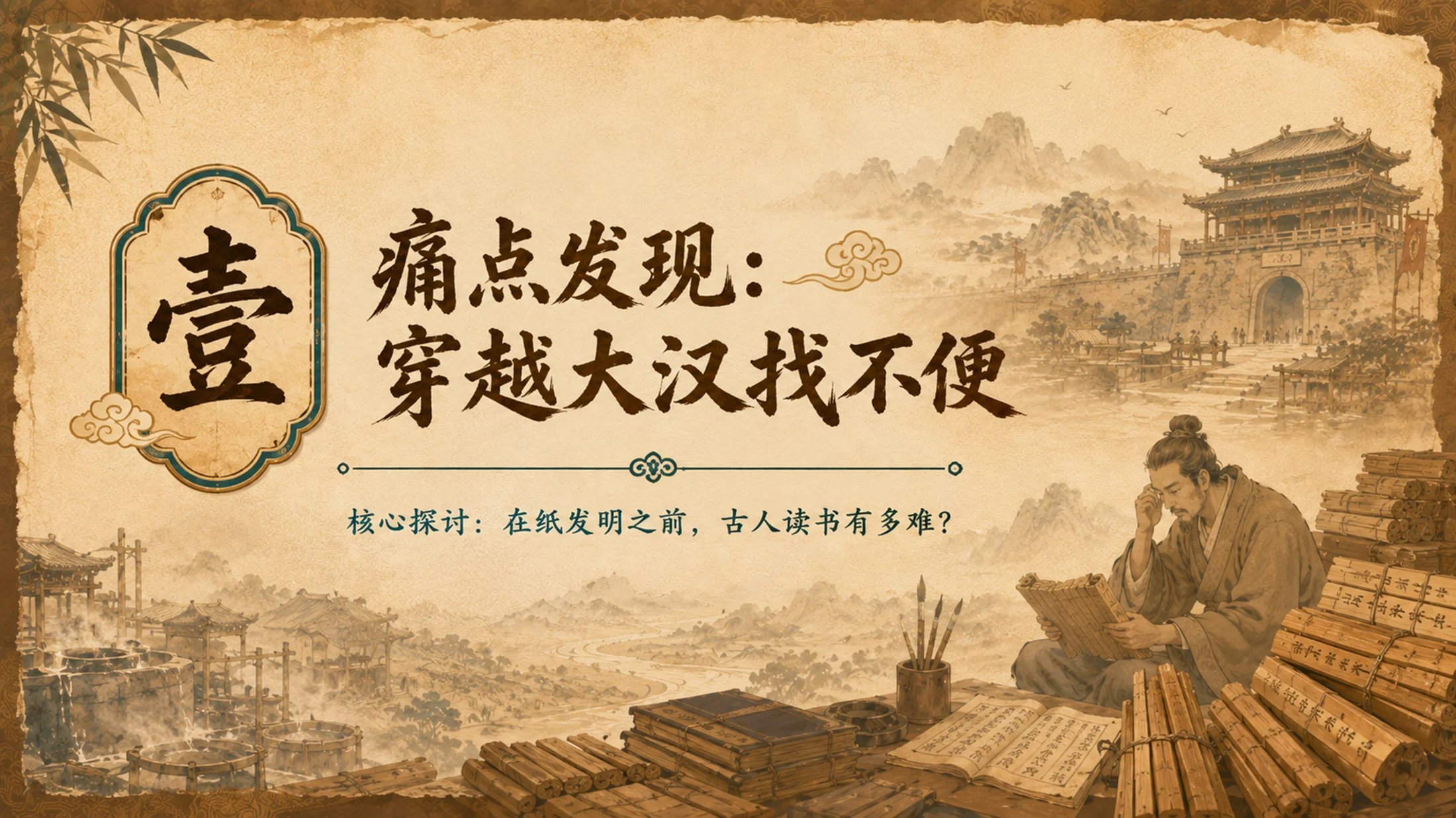 【拿来即上】三年级语文《纸的发明》公开课PPT模板 | 自带名师指令+双课时完整版 - 预览图4