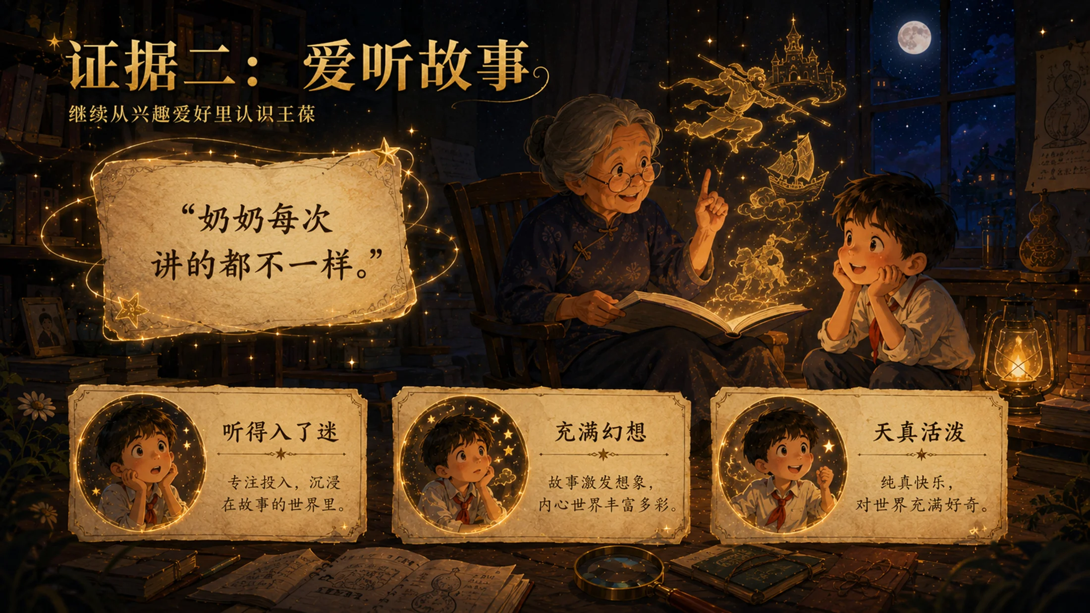 【拿来即上】统编版四年级下册《宝葫芦的秘密》PPT课件模板 | 自带名师引导指令+第一二课时全包 - 预览图14