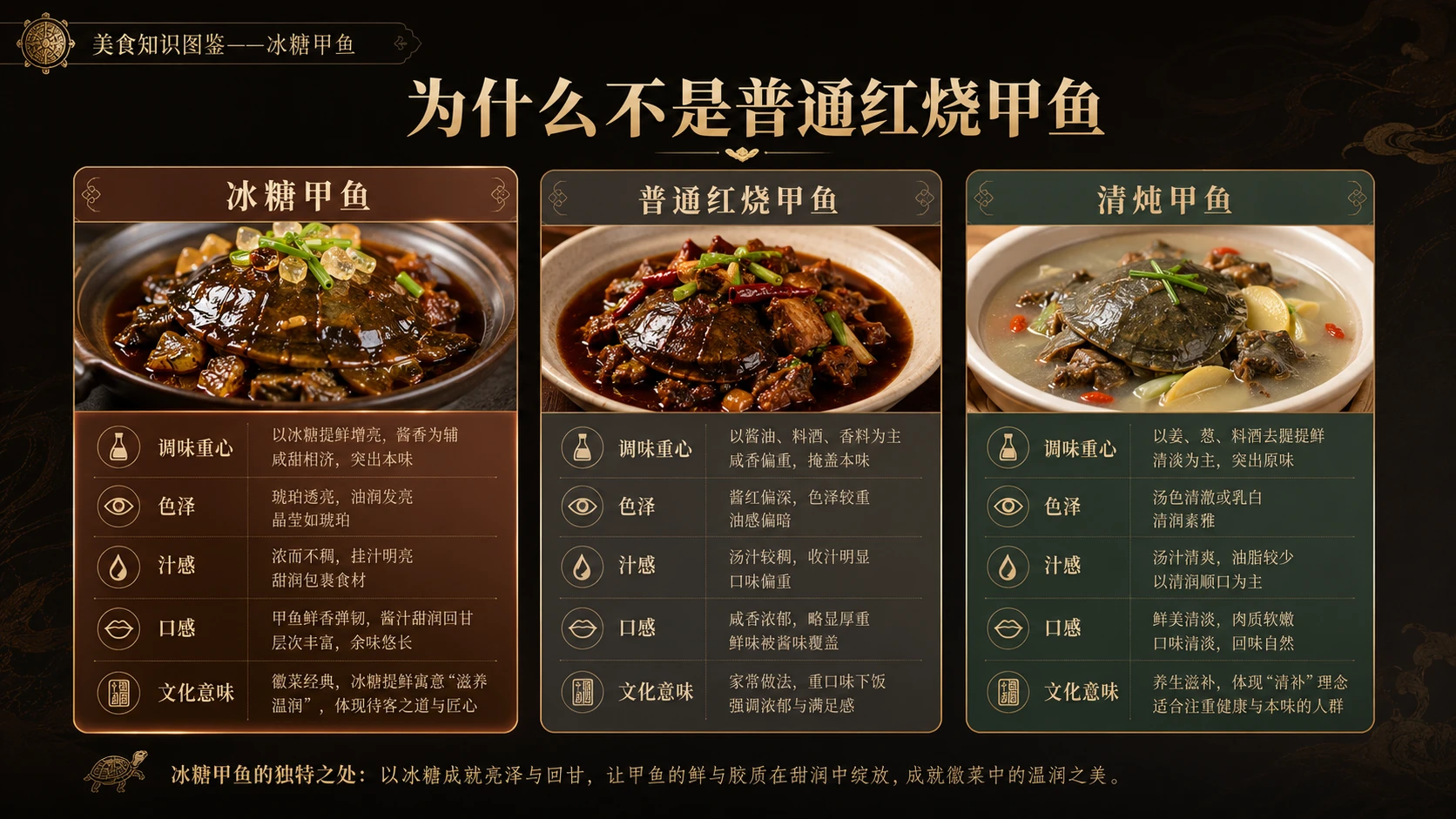 万物知识图鉴系列作品PPT——冰糖甲鱼 - 预览图8