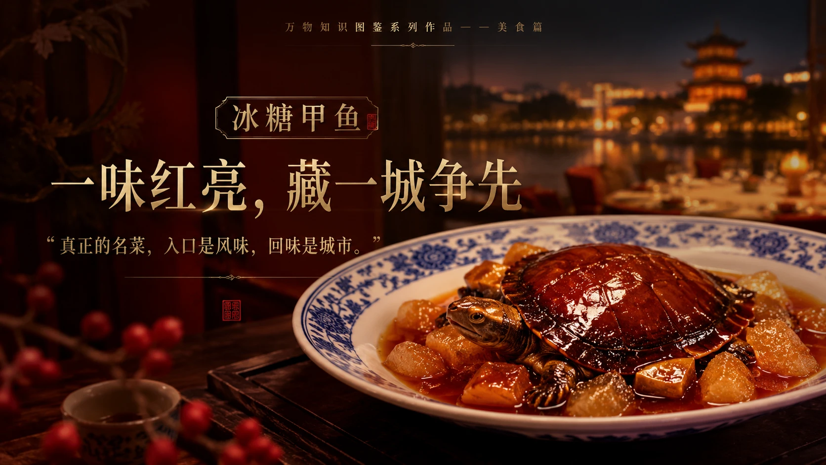 万物知识图鉴系列作品PPT——冰糖甲鱼 - 预览图10