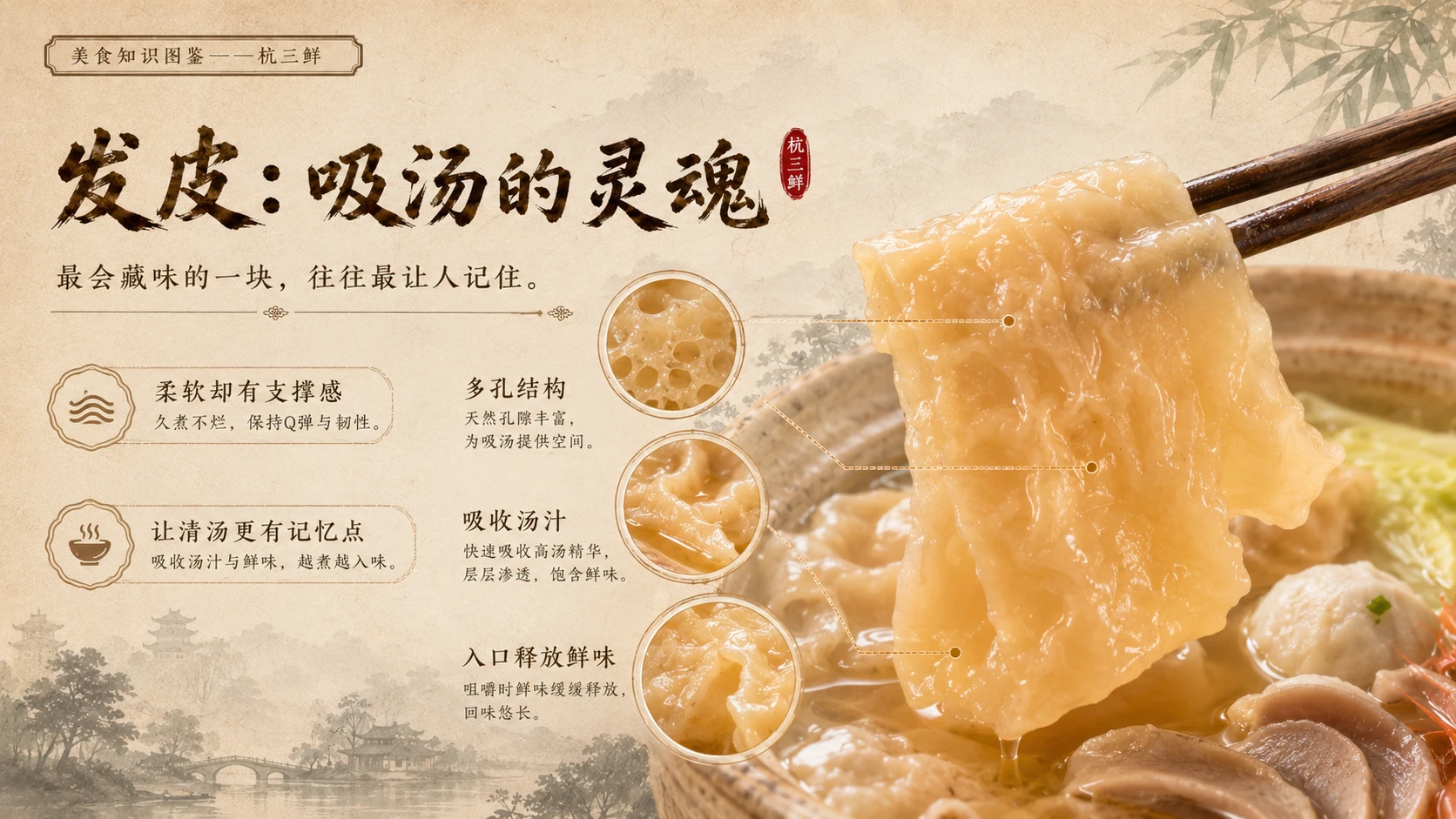 万物知识图鉴系列作品PPT——杭三鲜 - 预览图7